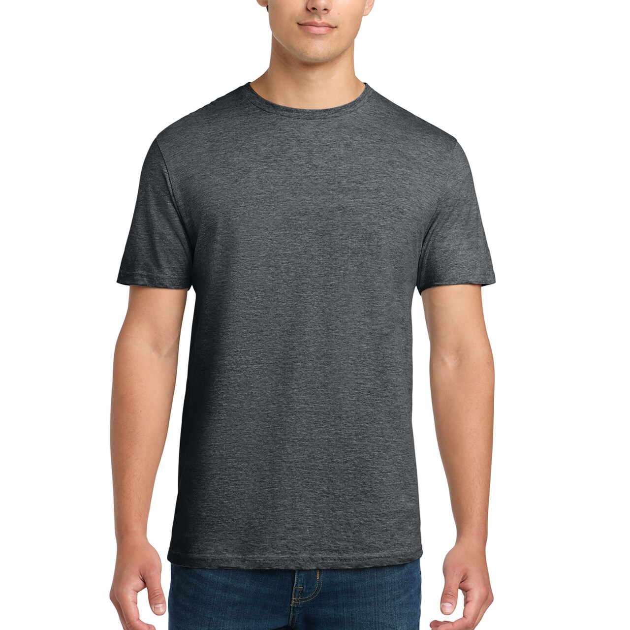 Gildan Heavy Cotton T-Shirt, Crewneck Blank Tees for Crafting